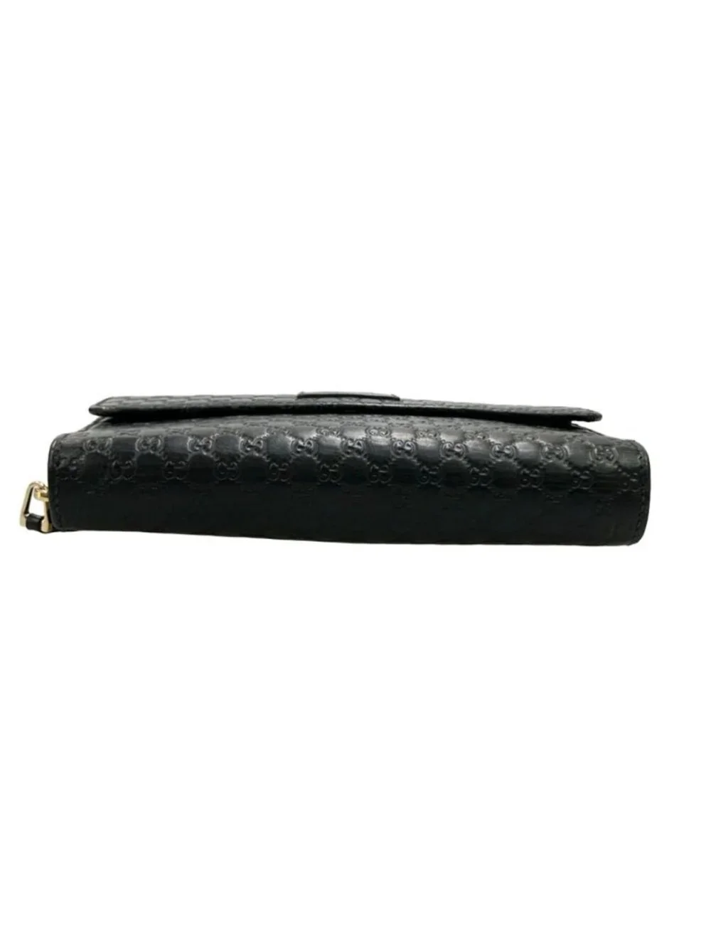 Gucci Zip Around Bifold Wallet Microguccissima